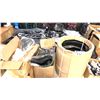 Image 5 : MISC BIKE PARTS INCL HUB, BOTTOM BRACKET TORQUE SENSOR, BIKE SEATS AND MORE