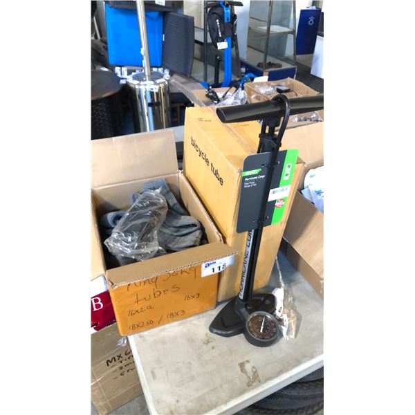 2 BOXES OF 18 X 2.5/18 X 3 AND 26 X 2.125 - 2.4 BIKE TUBES