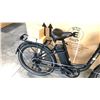 Image 2 : BLACK RTG REGAL FRONT SUSPENSION 8-SPEED ELECTRIC BIKE