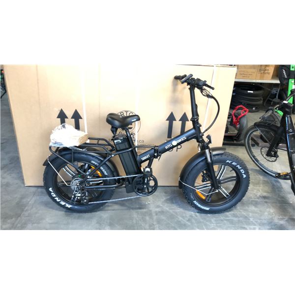 BLACK RTG 500XXT 7-SPEED ELECTRIC BIKE