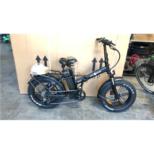 BLACK RTG 500XXT 7-SPEED ELECTRIC BIKE