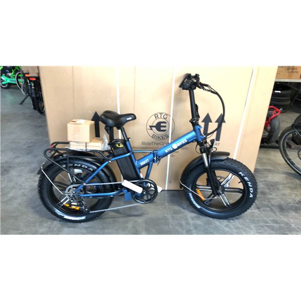 BLUE RTG 500XXT 7-SPEED ELECTRIC BIKE