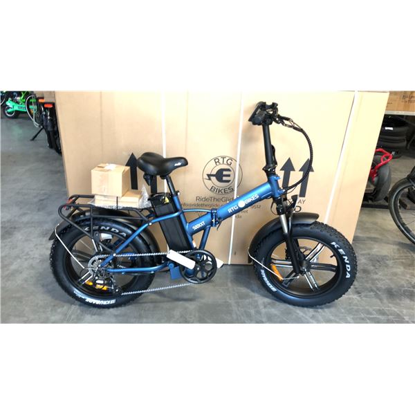 BLUE RTG 500XXT 7-SPEED ELECTRIC BIKE