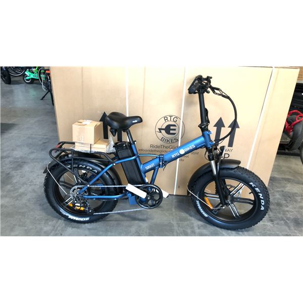 BLUE RTG 500XXT 7-SPEED ELECTRIC BIKE