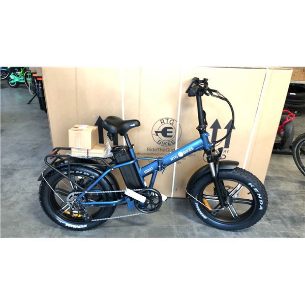 BLUE RTG 500XXT 7-SPEED ELECTRIC BIKE