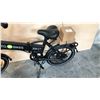 Image 2 : BLACK 350 CT 8 SPEED FRONT-SUSPENSION FOLDING ELECTRIC BIKE