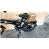 Image 2 : BLACK 350 CT 8 SPEED FRONT-SUSPENSION FOLDING ELECTRIC BIKE