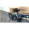 Image 2 : BLUE 350 CT 8-SPEED FRONT-SUSPENSION FOLDING ELECTRIC BIKE - WITH BATTERY