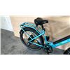 Image 2 : LIGHT BLUE RTG SPARROW 8-SPEED FRONT SUSPENSION ELECTRIC BICYCLE