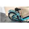 Image 2 : LIGHT BLUE RTG SPARROW 8-SPEED FRONT SUSPENSION ELECTRIC BICYCLE