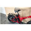 Image 2 : RED RTG 500XT FRONT SUSPENSION 7-SPEED FOLDING ELECTRIC FAT TIRE BIKE-NO KEY