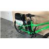 Image 2 : BRIGHT GREEN RTG LINX FRONT SUSPENSION 7-SPEED FORMER RENTAL ELECTRIC BIKE - NO CHARGER