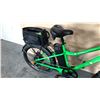 Image 2 : BRIGHT GREEN RTG LINX FRONT SUSPENSION 7-SPEED FORMER RENTAL ELECTRIC BIKE - NO CHARGER