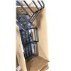 Image 2 : BOX OF BLACK REAR FRONT CARGOROO RACKS