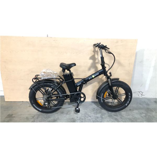 BLACK RTG 500XXT 7-SPEED ELECTRIC BIKE