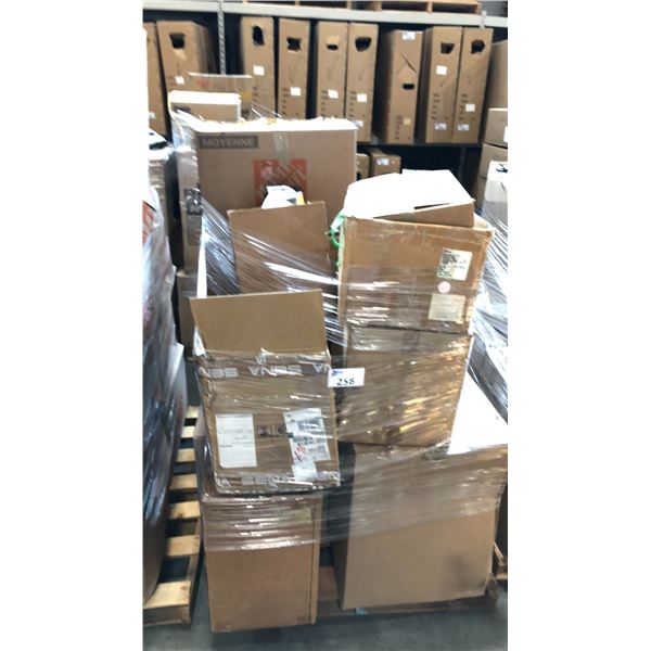 PALLET OF BIKE PARTS AND MORE - MUST TAKE ALL