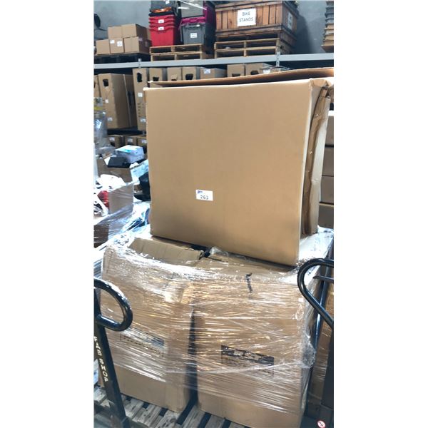 PALLET OF BIKE PARTS AND MORE - MUST TAKE ALL