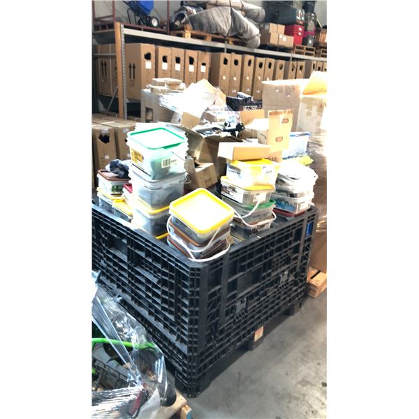 PALLET OF BIKE PARTS AND MORE - MUST TAKE ALL