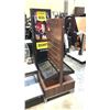 Image 5 : ASSORTED DISPLAY ITEMS INCL LED SIGN, COMMERCIAL STANDUP DISPLAY, HANGING DISPLAY AND 3 TIER DISPLAY