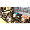 Image 1 : 6 BELL BICYCLE HELMETS AND A XNITO OLD SCHOOL COLLECTION BICYCLE HELMET WITH INTEGRATED FRONT AND