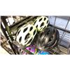 Image 2 : 6 BELL BICYCLE HELMETS AND A XNITO OLD SCHOOL COLLECTION BICYCLE HELMET WITH INTEGRATED FRONT AND