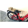 Image 2 : RED MTS MAX 10-SPEED ELECTRIC BICYCLE WITH BATTERY, PEDALS (IN BOX), KEYS AND CHARGER