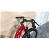 Image 3 : RED MTS MAX 10-SPEED ELECTRIC BICYCLE WITH PEDALS (IN BOX), KEYS AND CHARGER AND BATTERY