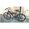 Image 1 : BLACK SUPERCYCLE NITROUS 21-SPEED FULL SUSPENSION MOUNTAIN BIKE