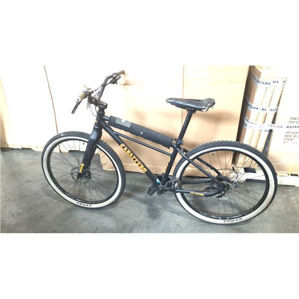 BLACK HARO CABALLERO 8-SPEED MOUNTAIN BIKE