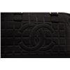 Image 5 : Chanel Chocolate Bar Suede Boston Shoulder Bag