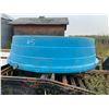 Image 1 : Blue open round water tank approx. 400gals