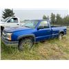 Image 1 : Blue Chev reg cab 4 by 4 V8 auto sold for parts only
