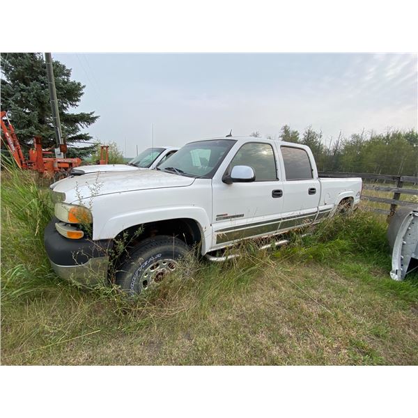 2002 GM 2500 Quad Cab Duramax, SN. 1GTHK231X2F214457, Not running