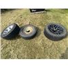 Image 1 : Three Tires & Rims