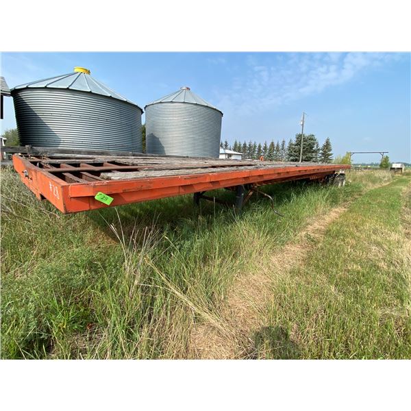 Tandem Axle Hi-Boy. Farm Use Only sliding axles no visible serial number