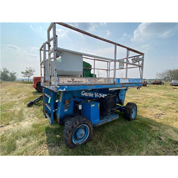 Genie V24 LIFT serial 37901802 Not Running. Sells As Is,