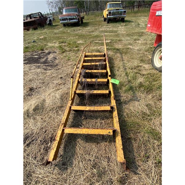 Yellow 8 Step Steel Steps