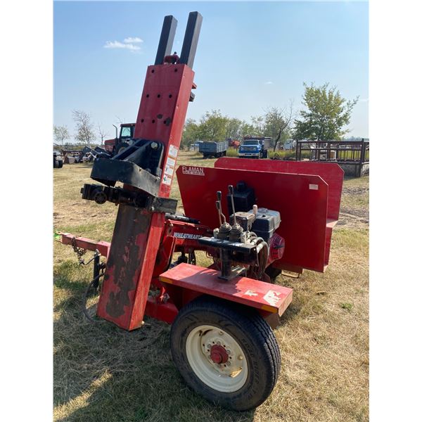 Wheat Heart Heavy Hitter Trail Type Post Pounder, #300768 Good Running Order