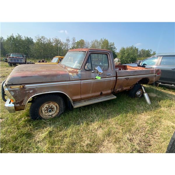 Brown Ford Reg Cab 4x4 Sold for Parts