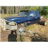 Image 19 : Blue Dodge Ext. Cab Dually 3500 Diesel 4x4, Not Running, #463874