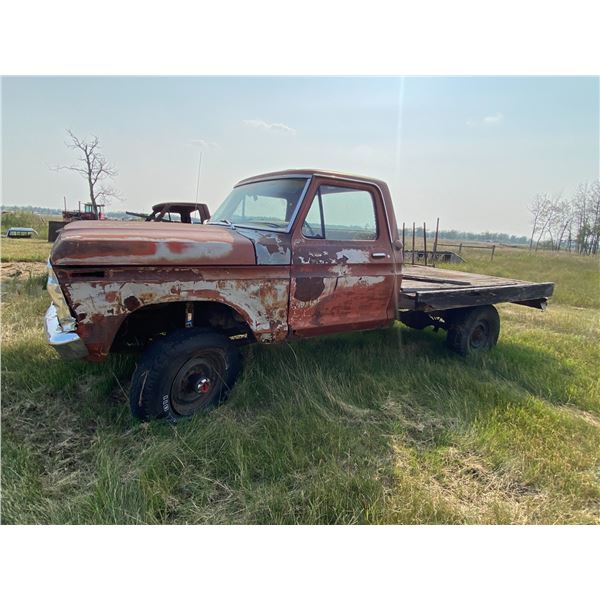 Ford 4x4 c/w Deck, Sold for Parts