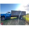 Image 2 : Blue GMC GRAIN TRUCK V8 STANDARD c/w box and hoist not running JGDL7D184CV592117