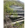 Image 5 : (Selling all together) 2- Piles of fence posts, Buyer responsible to load