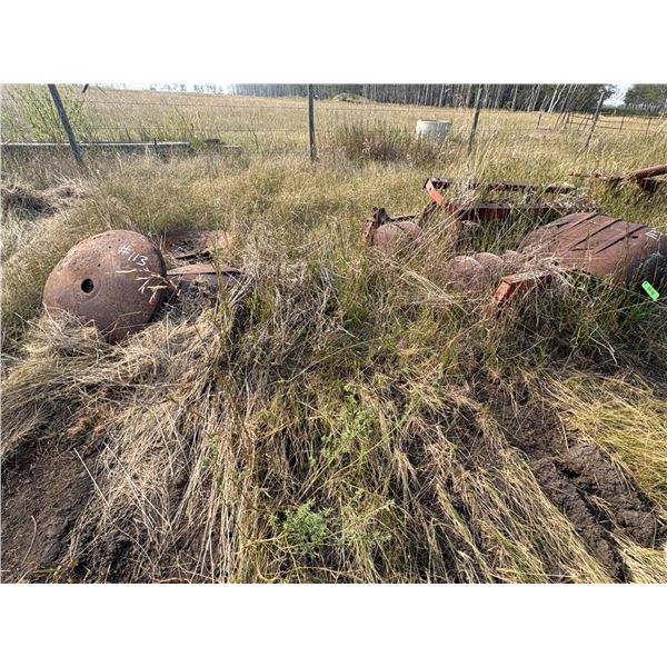 Disc sections & horse slip & qty of disc blades