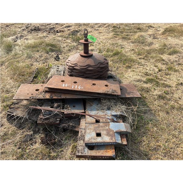 Pallet of Disc blades & cutting edges