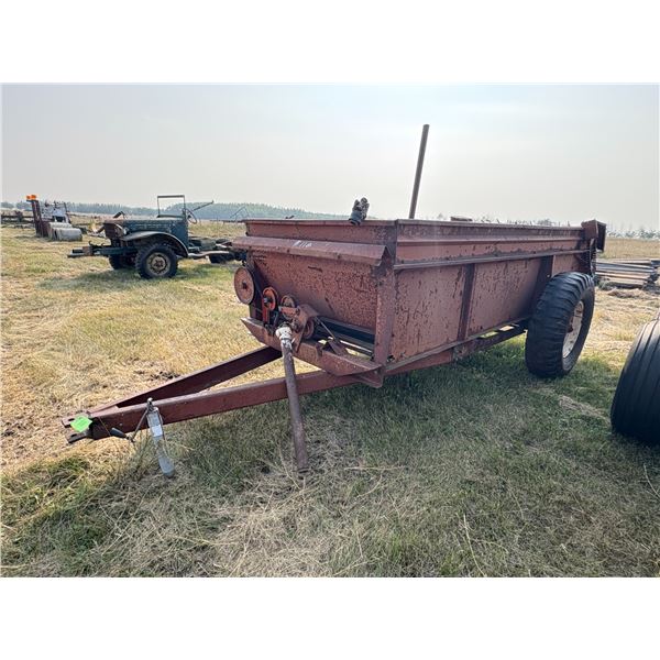 Manure spreader No PTO