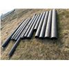 Image 1 : 13- Joints of Heavy plastic pipe approx. 9in and from 8 to 10 ft long
