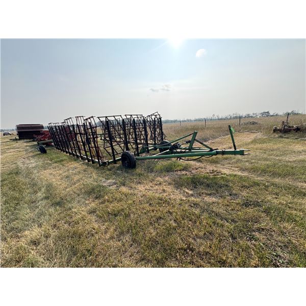 15 Sections of Diamond Harrows & Drawbar