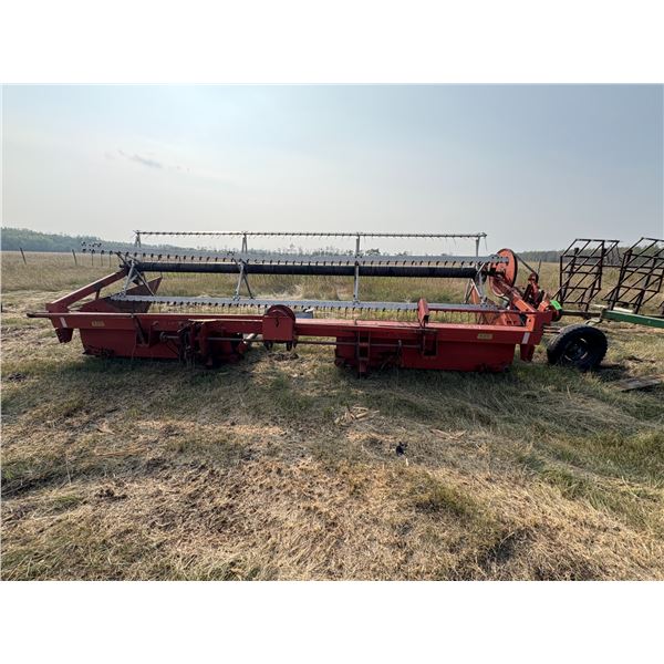 Hesston Swather header c/w pick up reels, should fit Lot #52