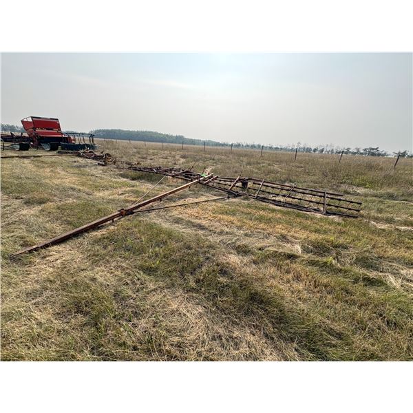 3 sections of tine harrows